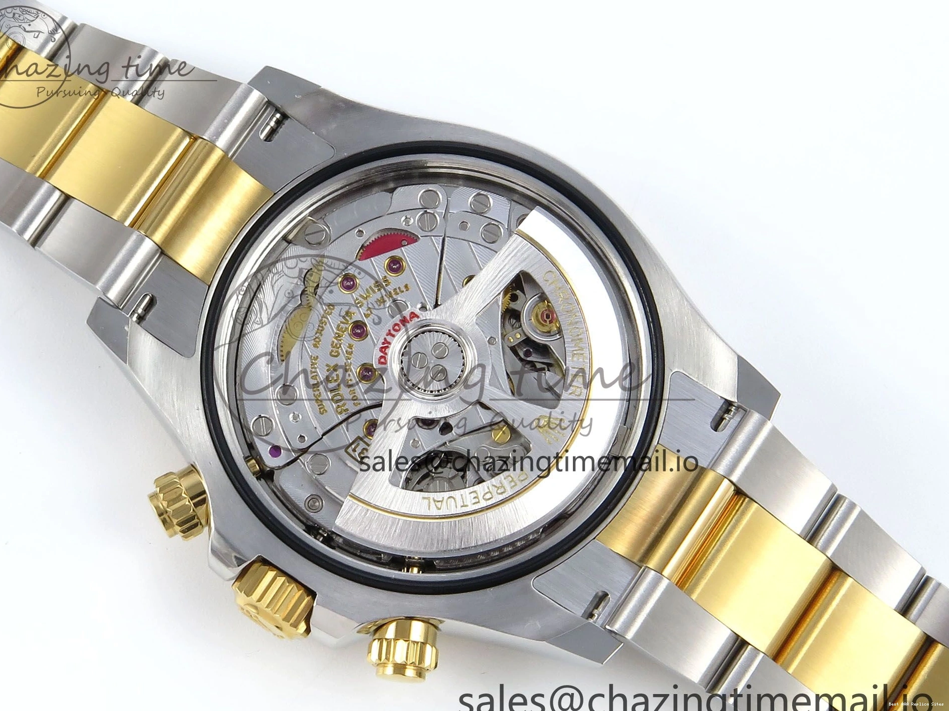 Best AAA Replica Sites Daytona SS YG 126503 on Dial FastDry Edition 736 Best Braclet YG Black 1:1 SH APSF 1228